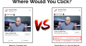 Facebook Dark Posts: Building Social Proof for Paid Advertising