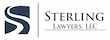 Sterling Lawyers, LLC logo with a stylized blue S icon.
